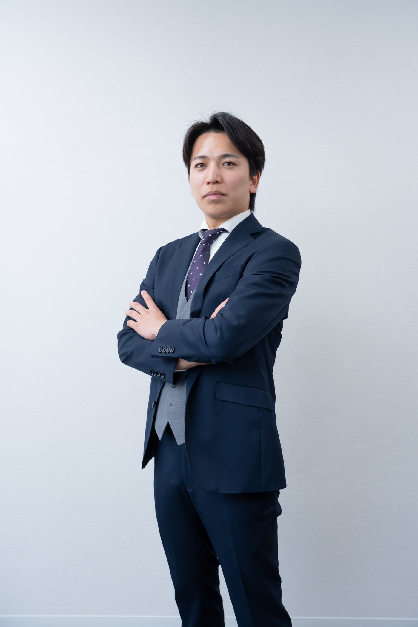 社員ポートレート(スーツ)